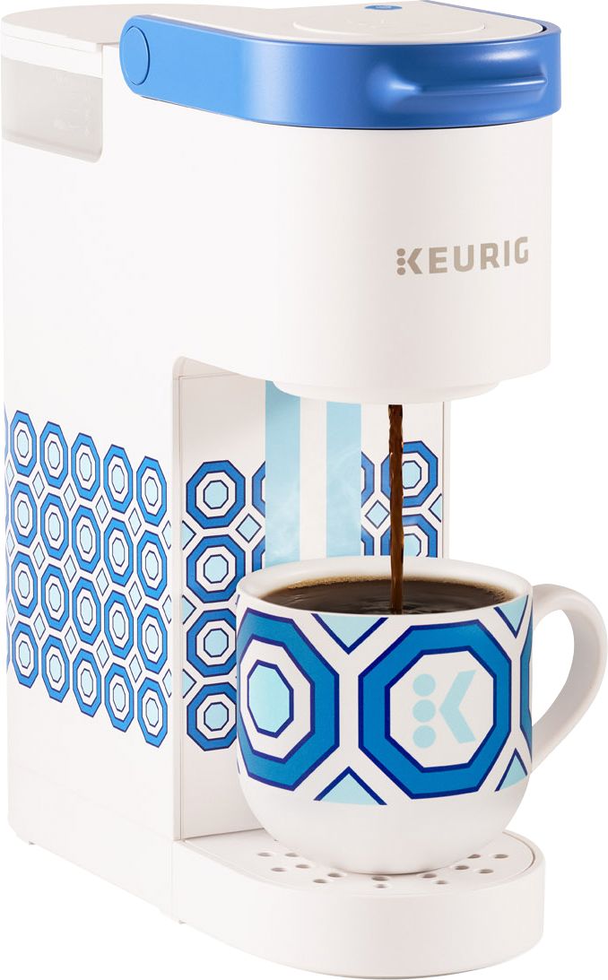 Keurig – Limited Edition Jonathan Adler K-Mini Single Serve K-Cup Pod Coffee Maker – White – Just $59.99 at Best Buy