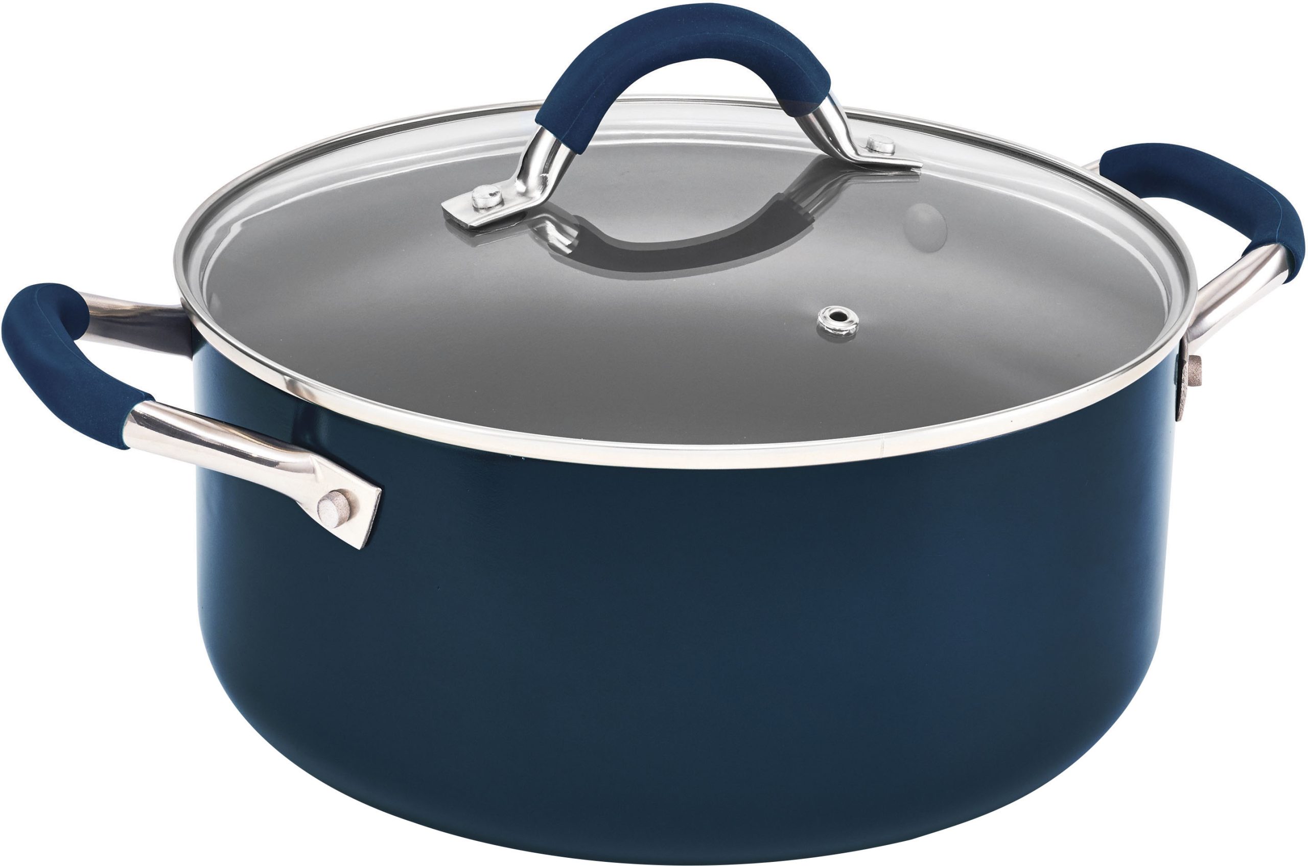 Bella Pro Series – 12-Piece Cookware Set – Ink Blue – Just $49.99 at Best Buy