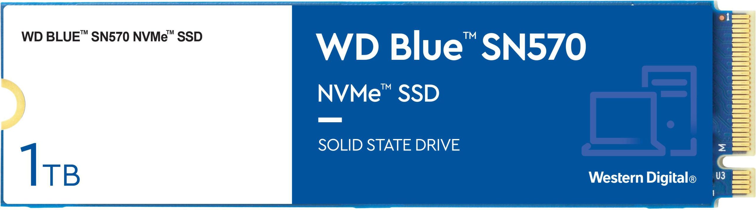 WD – Blue SN570 1TB Internal PCIe Gen3 x4 Solid State Drive for Laptops & Desktops – Just $42.99 at Best Buy
