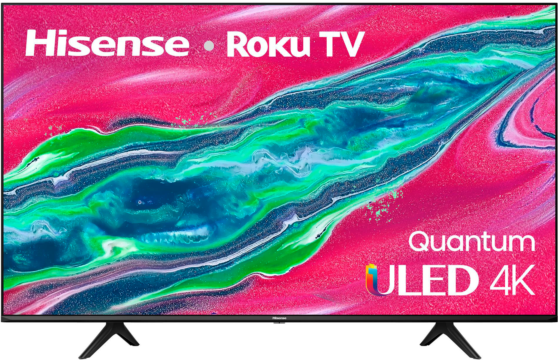 Hisense – 55″ Class U6G Series Quantum ULED 4K UHD Smart Roku TV – Just $399.99 at Best Buy