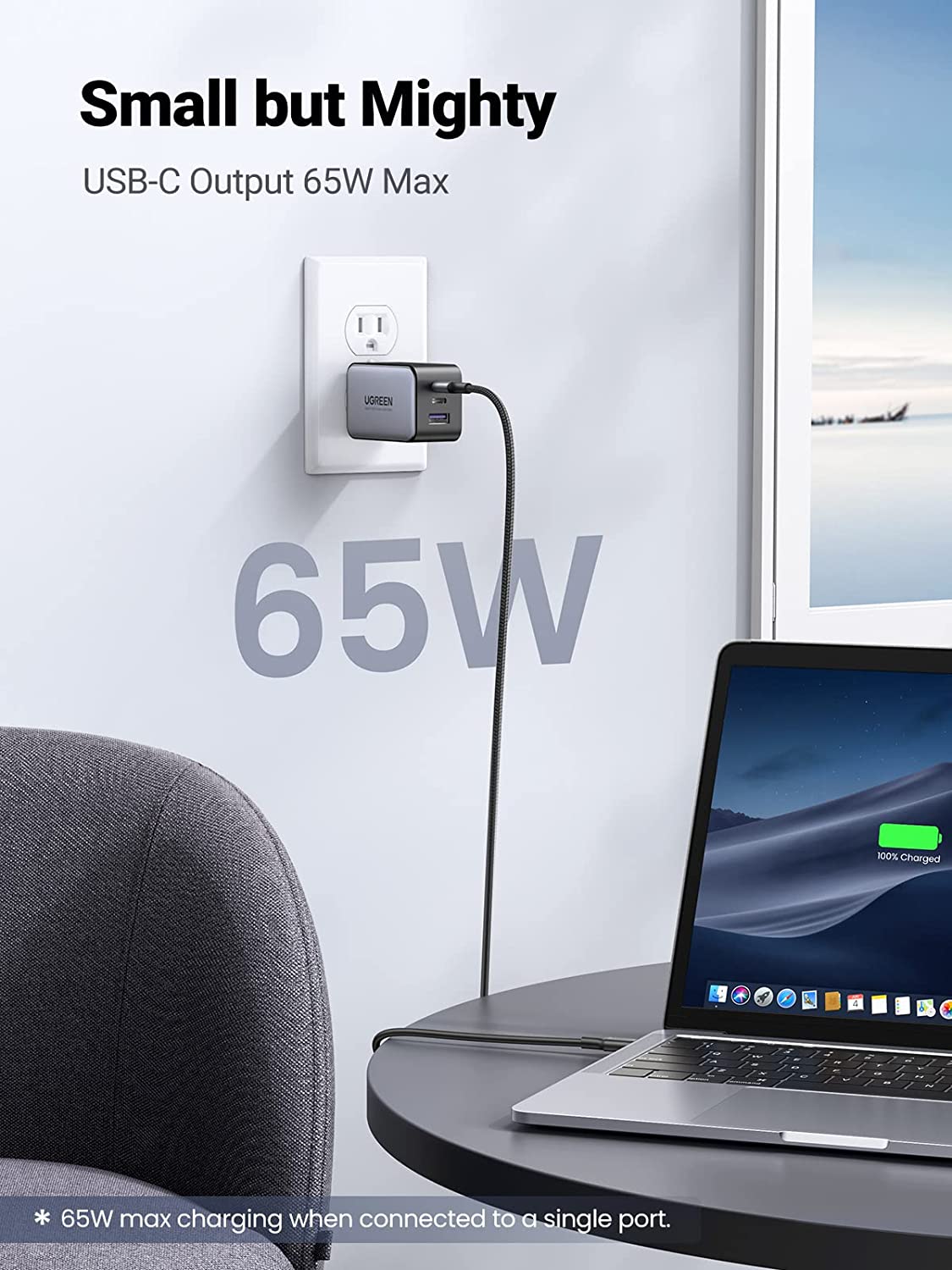 UGREEN Nexode 65W USB C Charger – 3 Ports – Just $44.99 at Amazon