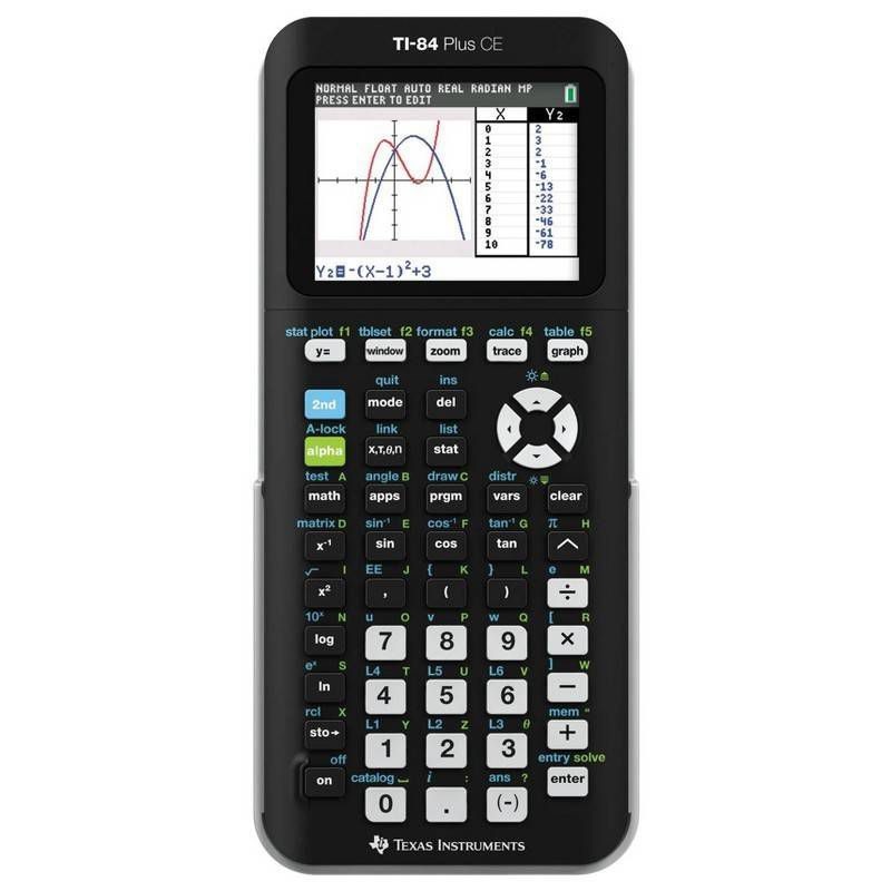 Texas Instruments 84 Plus CE Graphing Calculator – Black – Just $99.99 at Target