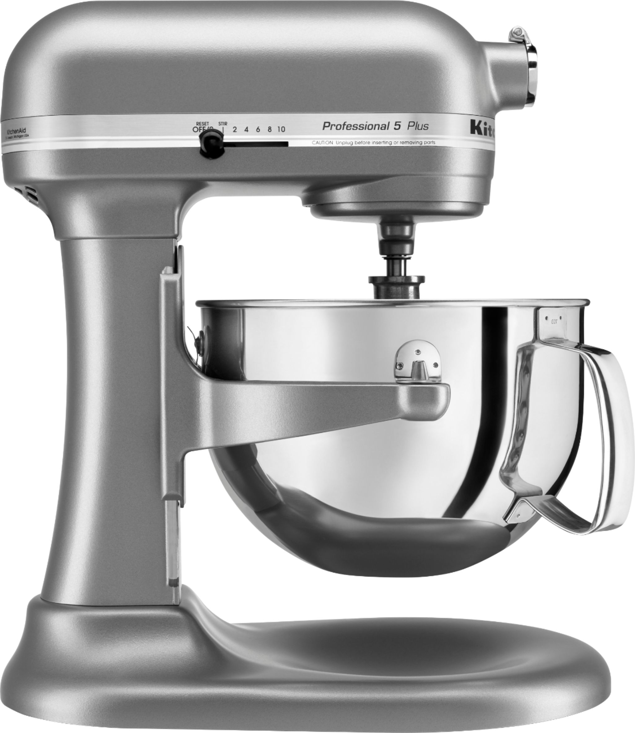 KitchenAid – Pro 5™ Plus 5 Quart Bowl-Lift Stand Mixer – Silver – Just $299.99 at Best Buy