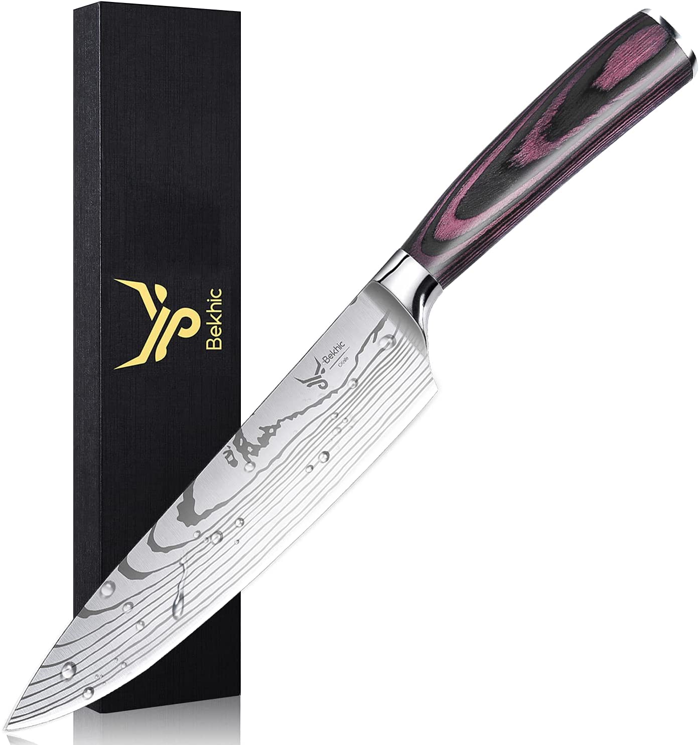 Bekhic Chef Knife – CKnife Pro Kitchen Knife 8-Inch – Just $23.99 at Amazon