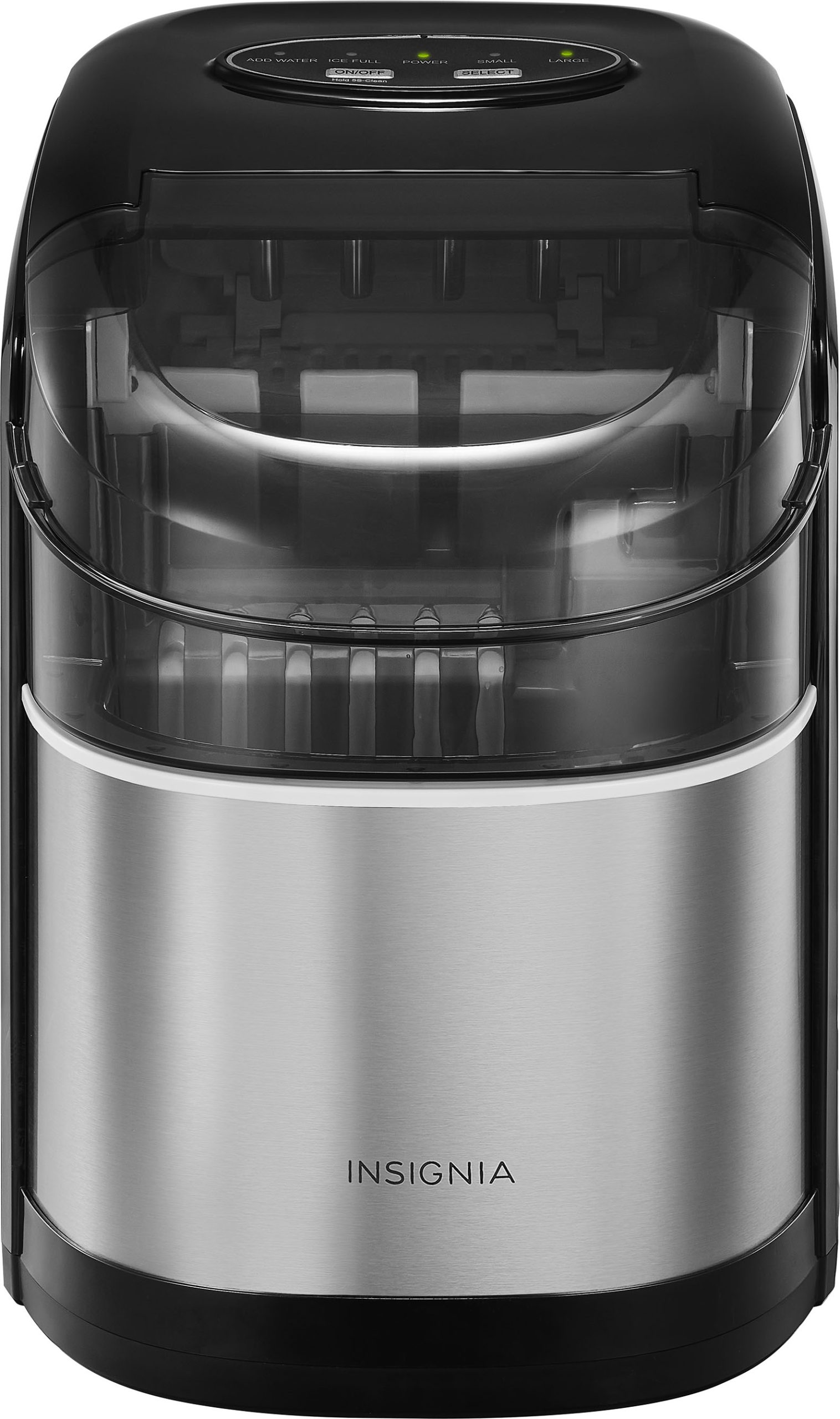 Insignia™ – Portable Icemaker 33 lb. With Auto Shut-Off – Stainless steel – Just $98.99 at Best Buy