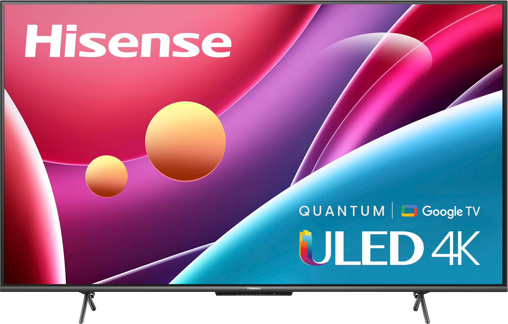 Hisense – 55″ Class U6H Series Quantum ULED 4K UHD Smart Google TV – Just $429.99 at Best Buy