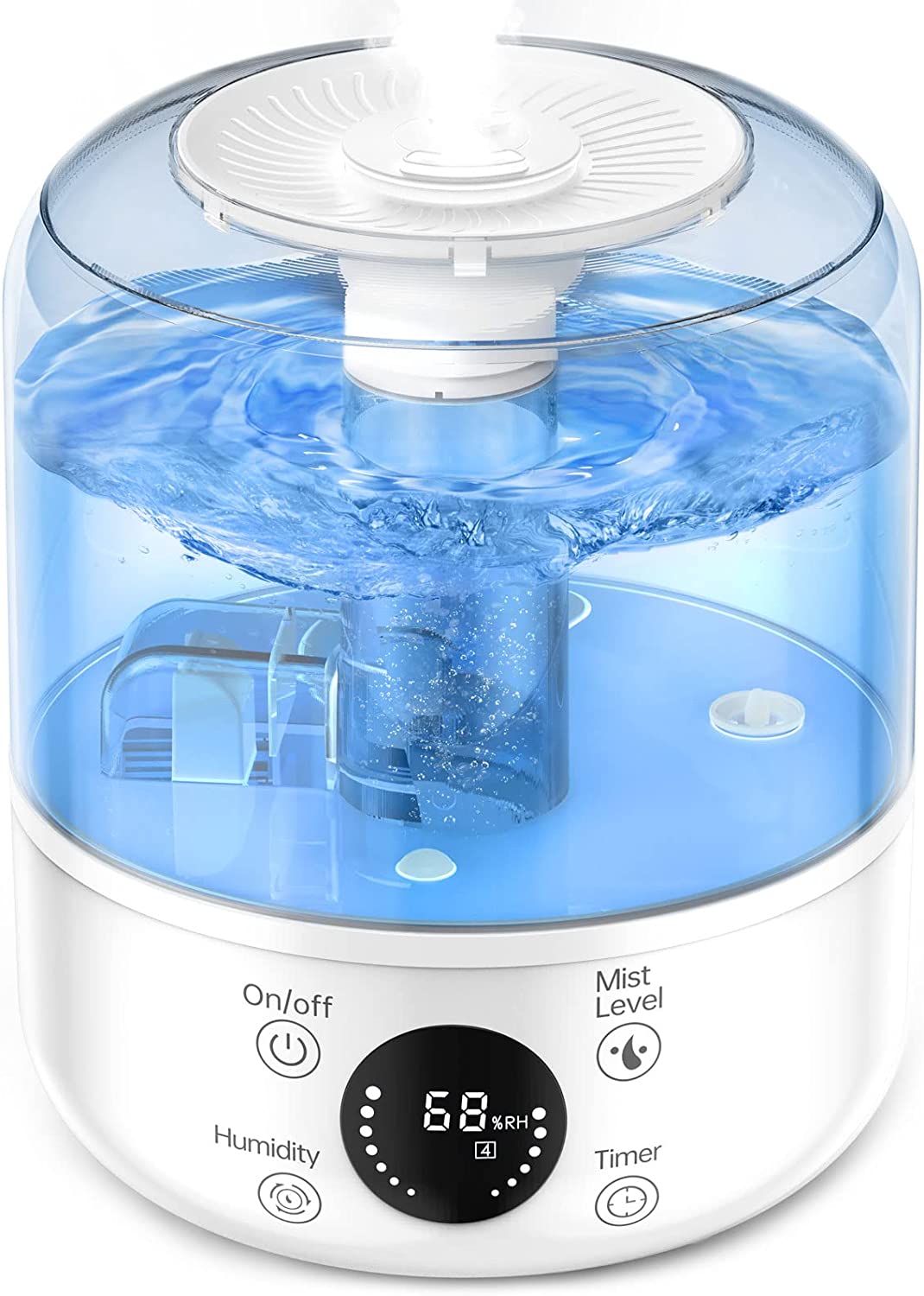 Humidifiers for Bedroom, BURLAN Cool Mist Humidifiers – Just $23.99 at Amazon