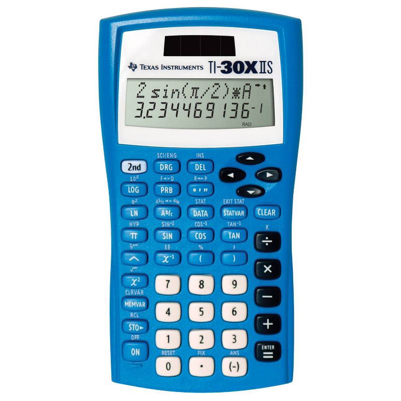 Texas Instruments TI-30XIIS Scientific Calculator – Blue – Just $11.99 at Target