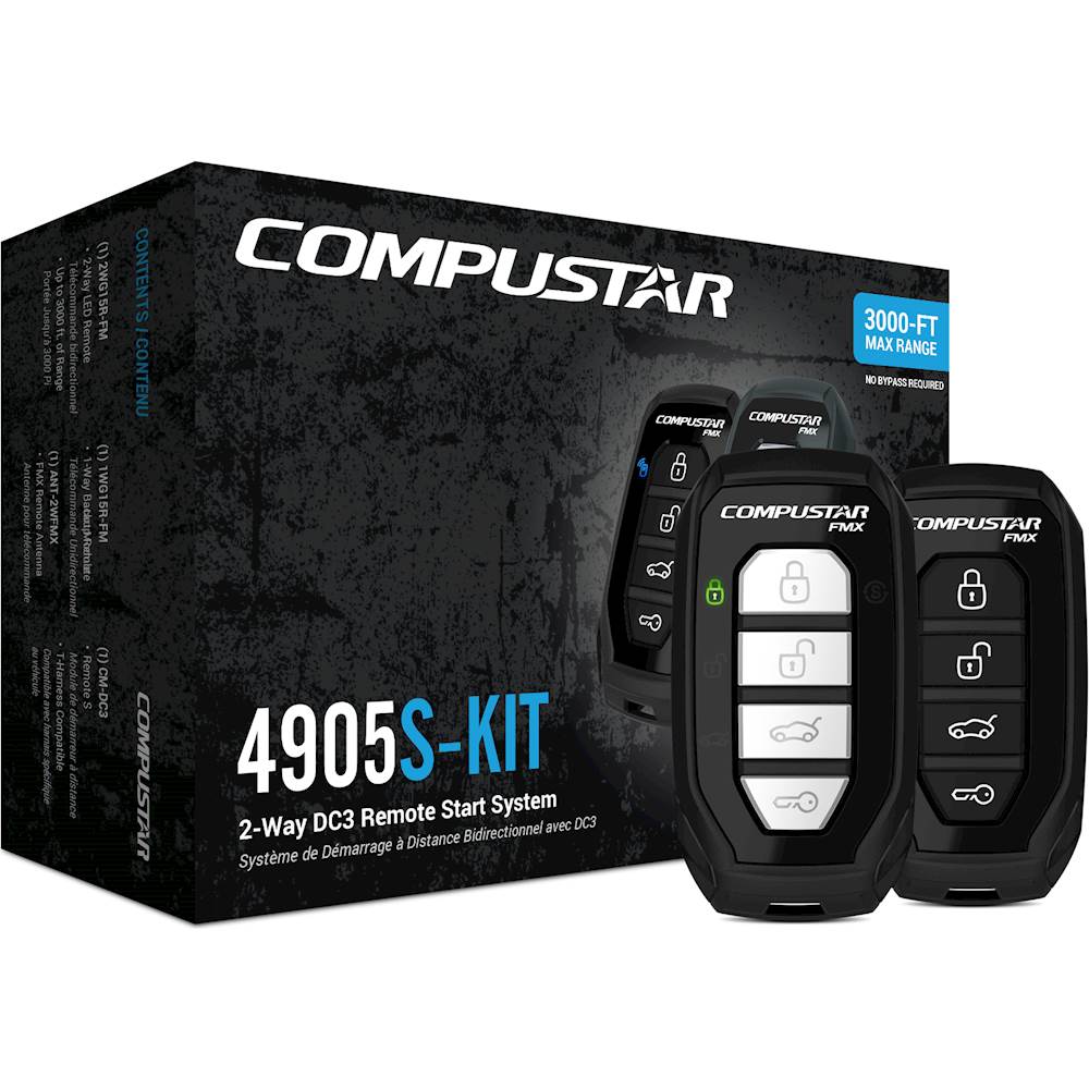 Compustar – 2-Way Remote Start System – Installation Required – Just $299.99 at Best Buy