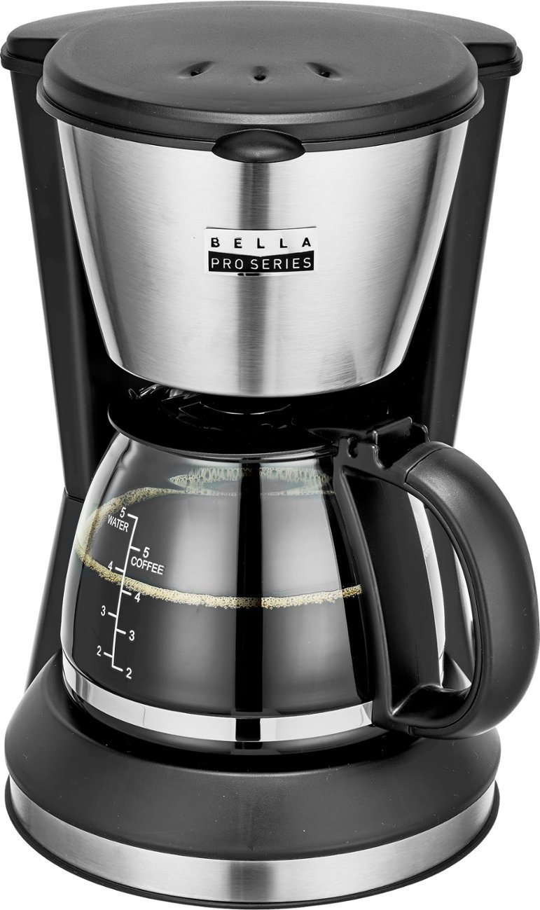 Bella Pro Series – 5-Cup Coffee Maker – Stainless Steel – Just $24.99 at Best Buy